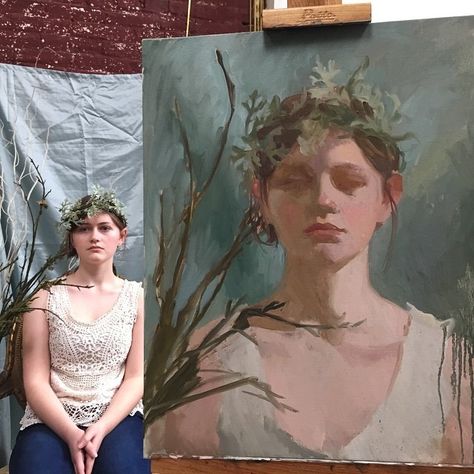 Adrienne Stein (@adriennestein) • Instagram photos and videos Adrienne Stein, Alabaster Skin, Classical Art, Inspiration Board, Portrait Painting, Oil Painting, Photo And Video, Instagram Photos, Drawings