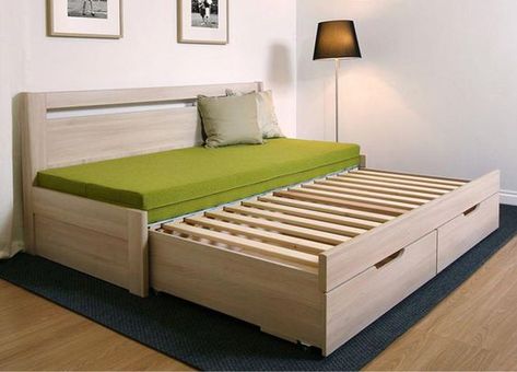 Pull out Sofa bed Couch For Bedroom, Sofa Cumbed Design, Sofa Come Bed, Sofa Bed For Small Spaces, Diy Sofa Bed, Design Ložnic, Beds For Small Spaces, Sofa Bed Design, Sofa Bed With Storage