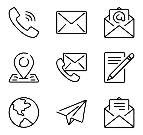 50 Contact icons for personal and commercial use. Basic Miscellany Lineal icons. Download for free at flaticon.com now! #Flaticon #freeicons #email #phone #arrow #webdesign #icons Contact Us Icon, Curriculum Template, Email Icon, Ui Ux 디자인, Communication Icon, Icon Download Free, Mint Background, Free Icon Set, Best Nature Images