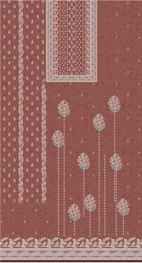 Jometrical Design Butta, Jometrical Design, Ajrak Dupatta, Victorian Inspired Fashion, Flower Photos Art, Fabric Patterns Prints, Printed Kurti Designs, Indian Flag Images, Surface Pattern Design Inspiration