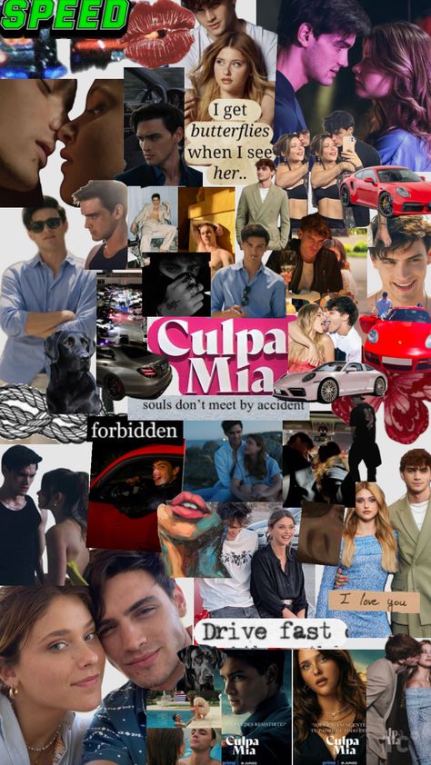 My fault CulpaMia #culpamia #primevideo #carride #wallpaper #forbittenlove #myfault #book Spanish Collage, Noah Nick, Noah Movie, Car Movie, Amazon Prime Movies, Movie Collage, Prime Movies, Love Me Harder, Nicole Wallace