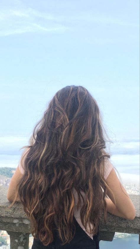 Long Wavy Beach Hair, Brown Beach Hair, Beach Girl Hair, Wavy Beach Hair, Hairstyles Brunette, Devney Perry, Wave Hairstyle, Wave Hairstyles, Light Brunette Hair