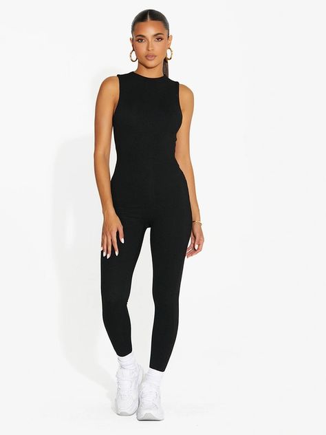 Hole’d Back Ribbed Jumpsuit Ribbed Jumpsuit, Naked Wardrobe, Womens Playsuits, Night Looks, Playsuit, Shapewear, Jumpsuit, Shop Now, Wardrobe