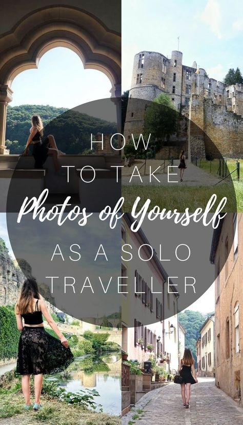 How to take photos of yourself as a solo traveller! Photography tips and practical advice for those who travel alone! Take Photos Of Yourself, Solo Travel Tips, Travel Photography Tips, Travel Photography Inspiration, Photography Beach, Foto Tips, Foto Poses, Taking Photos, Solo Female Travel