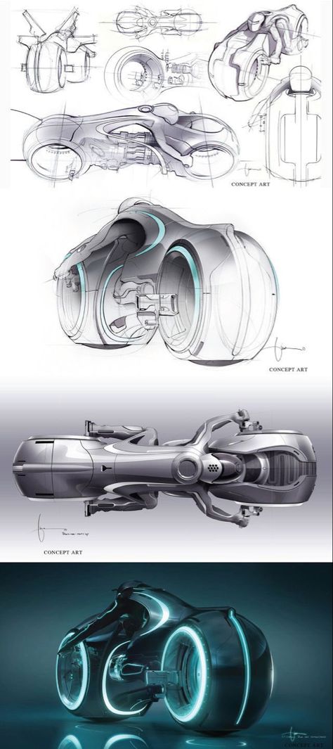 Futuristic Bike Design, Futuristic Car Design Sketches, Future Car Drawing, Tron Vehicles, Tron Designs, Tron Motorcycle, Concept Motorcycles Sketches, Tron Art, Tron Light Cycle