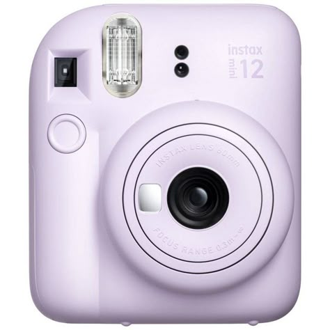 The super bubbly Fujifilm INSTAX MINI 12 instant camera is bursting with joy, creativity and color. Not only is this instant camera available in six super-cute and appealing tones – Pastel Blue, Mint Green, Blossom Pink, Lilac Purple, Clay White and Stormy Weather – it’s also fully loaded with easy-to-use modes and controls. The perfectly positioned selfie mirror makes selfies so easy! Plus, the automatic exposure and flash control removes the need to adjust any settings, and once you’ve snapped Yg New Building, Instax Mini 12, Fuji Instax Mini, Instax Film, Instax Mini Film, Fuji Instax, Instax Photos, Bday Wishlist, Instant Film Camera