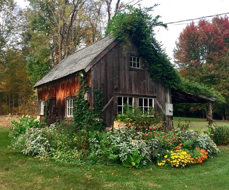 Barn Landscaping Ideas, Motel Ideas, Barn Landscaping, Beach Shacks, Stable Ideas, Barn Shop, Hitching Post, Barn Pictures, Construction Ideas