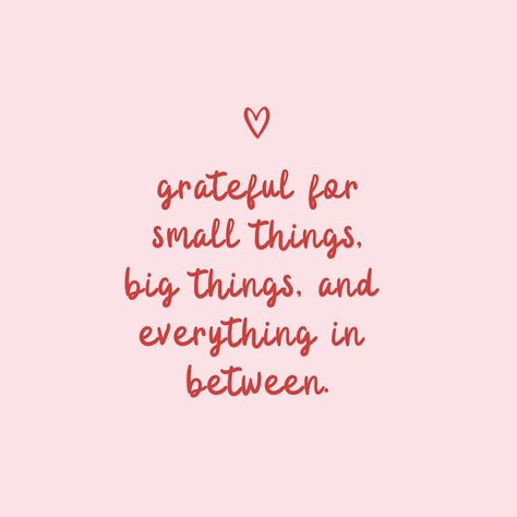 Grateful for small things, big things, and everything in between. Finding joy in every moment. �✨💛 #Gratitude #ThankfulHeart #MindfulLiving #PositiveVibes #EverydayJoy Greatful Quotes Gratitude, Dankbaarheid Quotes, Grateful Quotes Gratitude, Simple Reminders Quotes, Quotes Gratitude, Grateful For Everything, Grateful Quotes, Thankful Heart, Little Things Quotes