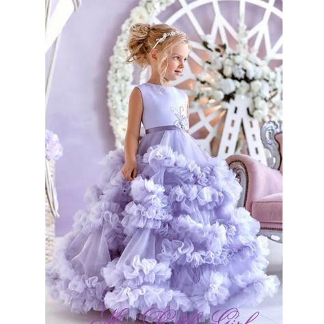 Lavender Flower Girl Dress, Unique Flower Girl Dresses, Beaded Flower Girl Dress, Purple Flower Girls, Toddler Pageant, Purple Flower Girl Dress, Satin Flower Girl Dress, Toddler Flower Girl Dresses, Kids Party Dresses