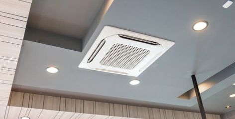 Everything You Need to Know About Cassette Air Conditioners - Metropolitan Air Conditioning Ceiling Air Conditioner, Ducted Air Conditioning, Air Conditioning Installation, Air Conditioning Services, Air Conditioning Unit, Central Air Conditioning, Limassol, Shower Cleaner, Ventilation System