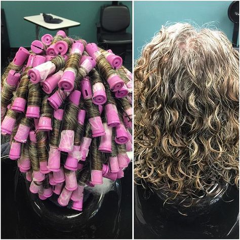 Perms Before And After, Long Hair Perm, Spiral Perm, Short Permed Hair, Wave Perm, Short Hair Images, Perm Rods, Types Of Hair, Air Dry Hair