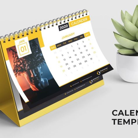 Calendar 2021 - Corporate Identity Template Corporate Calendar Design, Creative Calendar Design, Calendars Design, Calendar Design Inspiration, Desk Calendar Design, Wall Calendar Design, Calendar Design Template, Corporate Template, Modern Calendar