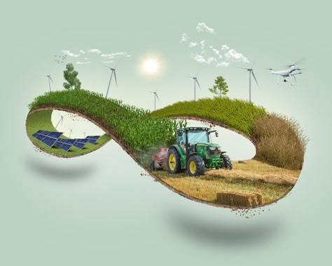 Art Apple, Apple Imac, Cinema 4d, 3d Art, Agriculture, Tractor, Illustrator, Photoshop, Graphic Design