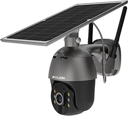 Amazon.com : S600 3G/4G LTE Outdoor Solar Powered Cellular Security Camera Wireless,Pan Tilt 360°View Spotlight,1080p Night Vision,2 Way Talk,PIR Motion Sensor,No WiFi,Soliom : Electronics Solar Camera, Ptz Camera, Wireless Security Cameras, Outdoor Camera, Security Camera System, Wifi Camera, Security Cameras For Home, Surveillance Cameras, Surveillance Camera