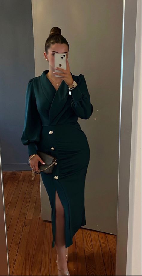 Luxury Long Sleeve Bodycon Dress For Night Out, Formal Dresses Elegant Classy, Luxury Long Sleeve Satin Dress For Date Night, Blue Elegant Dresses, Long Sleeve Bodycon Dress For Evening Office Wear, Long Sleeve Jumpsuit Classy, Luxury Elegant Bodycon Dress For Work, Birthday Style Dresses, Wedding Outfits For Ladies