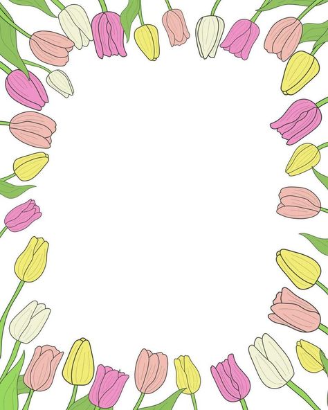 A nice cute bright background with tulips. For postcard, flyer, banner, invitation, stylish design. Vector. Cute Flyers, Advertisement Design, Bright Background, Design Vector, Stylish Design, Tulips, Vector Free, Royalty Free, Clip Art