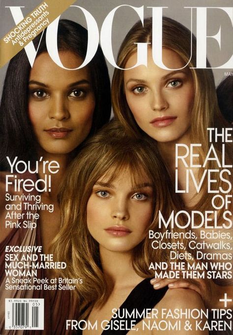 June 11: Vogue Ukraine Launching Soon! Liya Kebede, Natalia Vodianova & Anna Jagodzinska on the cover of American Vogue May 2009, Photo by Steven Meisel Unexplainable Feelings, Raquel Zimmermann, Liya Kebede, Vogue Vintage, Vogue Magazine Covers, Magazine Vogue, Natasha Poly, Isabeli Fontana, Vogue Archive