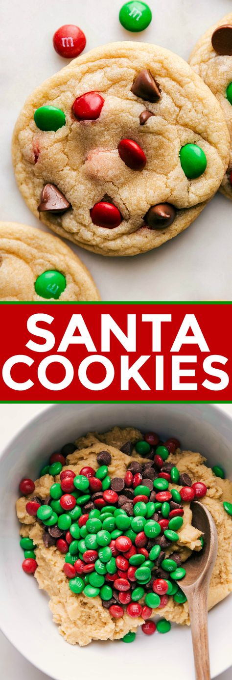 Homemade Santa Cookies, Small Batch Cookies For Santa, Santa Christmas Cookies, Recipe Easy Quick, Stand Mixer Recipes, Christmas Cookies Recipe, Small Batch Cookies, Mixer Recipes, Frozen Cookie Dough