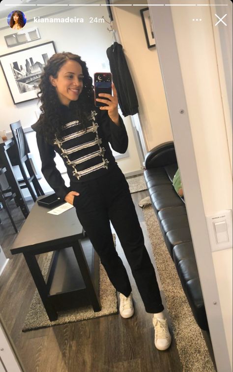 Kiana Madeira in Deena's marching band uniform | Netflix's Fear Street Marching Band Outfits, Marching Band Uniforms, Band Uniforms, Fear Street, School Band, Band Pictures, Beautiful Muslim Women, Forever Living Products, Front Bottoms