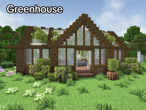 Minecraft Kingdom Tutorial, Elevated Minecraft House, Aesthetic Pond Minecraft, Minecraft Building Ideas Green House, Cute Minecraft Farmhouse, Minecraft Wedding Venue Build, Bird Enclosure Minecraft, Minecraft Butterfly Sanctuary, Frog Terrarium Minecraft