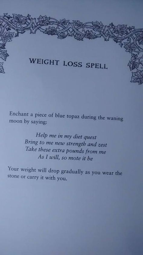 Weight loss Witch Board, Witch Spirituality, Magic Spell Book, Under Your Spell, Magick Spells, Wiccan Spell Book, Witchcraft Spell Books, Witch Spell Book, Witch Spell