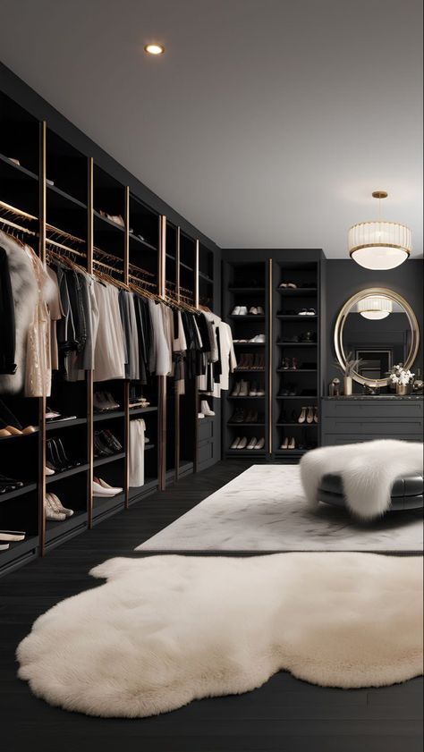 Luxury Closet Designs Master Suite, Amazing Mansions, Luxury Dressing Room, Simple Bed Designs, Dream Closet Design, Luxury Closets Design, Bed Design Modern, Luxury Bedroom Master, Custom Storage