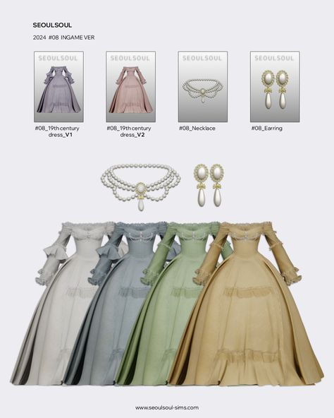 [Ingame ver] 𝓑𝓻𝓲𝓭𝓰𝓮𝓻𝓽𝓸𝓷🎀 | Patreon Sims 4 Cc Joliebean, Sims 4 Cc Victorian Accessories, Sims 4 Cc Long Dress Formal, Sims 4 Vintage Cc Patreon, Sims 4 Cc Victorian Jewelry, Sims 4 Royal Outfits, Sims 4 Pride And Prejudice, Sims 4 Robes Cc, Sims 4 Royale Cc