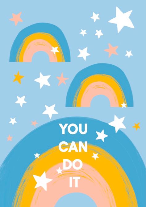 rainbow poster you can do it white stars You Can Do It Quotes, Motivation For Kids, Rainbow Poster, Early Years Classroom, Early Years Foundation Stage, Display Lettering, Classroom Organisation, Motivation Poster, Starting School