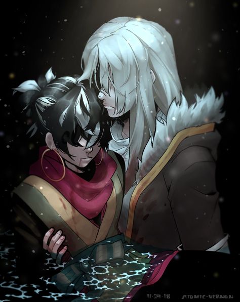 Veloce and Blackbird from Carciphona Shilin Art, Fairy Man, 2 Ghosts, Burn The Witch, Black Rock Shooter, Rwby Anime, Manga Couples, Adventure Time Art, Star Map