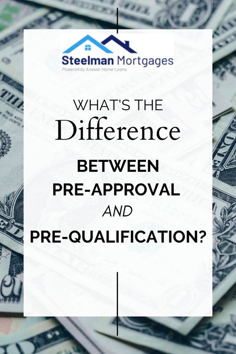 What's the Difference Between Pre-Approval and Pre-Qualification? Pre Approved For Home Loan, Pre Approval, Usda Loan, Loan Money, Closing Costs, Buying A Home, Mortgage Payment, Financial Information, Mortgage Rates