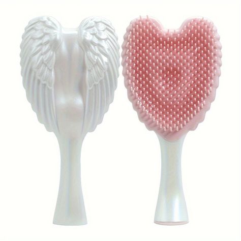 Angel Hairbrush, Angel Wings Hair, Mini Angel, Tangle Free Hair, Polished Hair, Detangling Hair Brush, Glossy Hair, Promote Healthy Hair Growth, Healthy Hair Growth