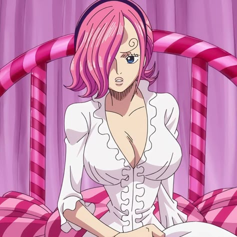 Reiju One Piece, Reiju Vinsmoke, Whole Cake Island, Vinsmoke Reiju, Whole Cake, Anime One, One Piece, Pink