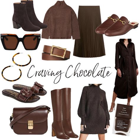 Dark Brown Cardigan, Denim Midi Skirt Outfit, Blondo Boots, Craving Chocolate, Capsule Wardrobe Casual, Good Earth, Fall Cardigans, Top Fashion Bloggers, Maxi Cardigan