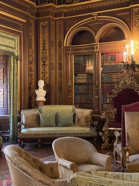 1800s Library Aesthetic, Old Money Aesthetic Dark Academia, Old Money Maximalism, Old Money Aesthetic Books, Old Money Aesthetic Library, Old Money Library Aesthetic, Guilded Age Aesthetic, Grand Library Aesthetic, Old Manor Aesthetic