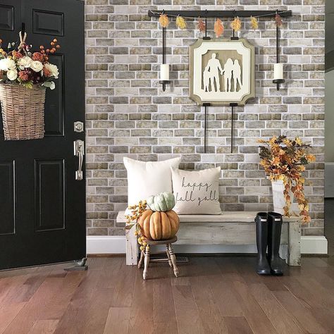 Brick effect tiles