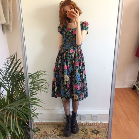 7,920 Likes, 63 Comments - ☽ ✱ ✧ LIBBY ✱ ✧ ☆ (@liberty.mai) on Instagram: “The secret garden dress ” Liberty Mai, Secret Garden Dress, Garden Dress, The Secret Garden, Mode Inspo, Outfit Goals, Mode Inspiration, Monokini, Looks Vintage