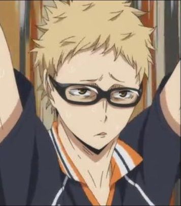 Tsukki's face tho :'D ♥♥♥ An Anime, Anime Character, The Conversation, Blonde, Log In, Log, Twitter, Anime