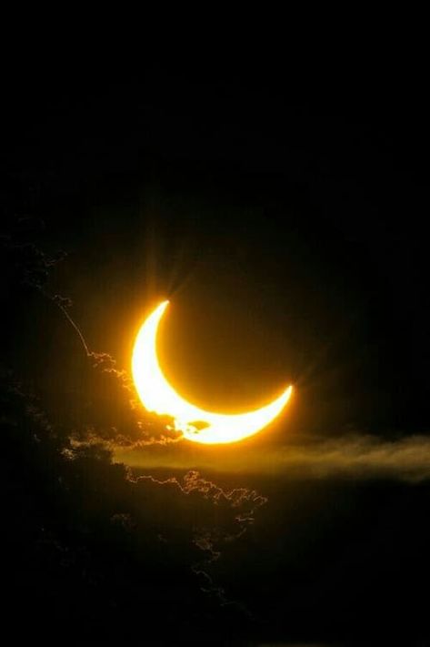 Gold crescent moon | Black and gold | Lunar aesthetic Moon Moon, Black And Gold Aesthetic, 2560x1440 Wallpaper, Yellow Moon, Gold Aesthetic, Moon Photography, Dark Sky, Beautiful Moon, Yellow Aesthetic