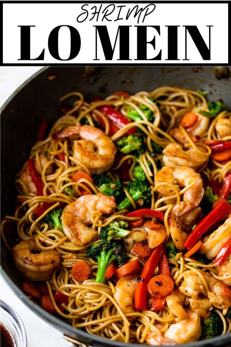 Stir Fry With Shrimp And Rice, Raman Noodles And Shrimp, Stir Fry Sauce For Shrimp, Healthy Shrimp Noodles, Shrimp Stir Fry Recipes With Noodles, Shrimp And Noodle Recipes Healthy, Chinese Shrimp Noodles Recipes, Shrimp Teriyaki Recipes, Lo Mein Recipe With Ramen Noodles