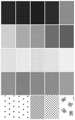 digital screentones pack by asifalittlezonked on DeviantArt Manga Tones Tutorial, Screen Tone Manga, Screentones Manga, Manga Halftone, Screentone Manga, Manga Tones, Manga Texture, Manga Screentones, Manga Pattern