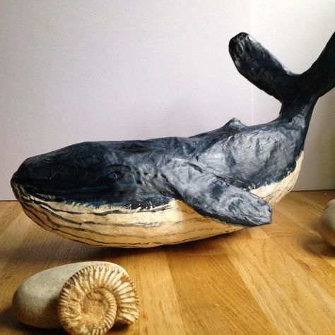 Paper Mache Projects, Bored Art, Art Examples, Paper Mache Animals, Paper Mache Clay, Paper Mache Art, Paper Mache Sculpture, Paper Mache Crafts, Diy Papier