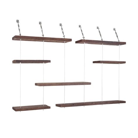 Turnbuckle Hanging Display Turnbuckle Shelves, Floating Table, Display Shelving, Hanging Display, Sale Furniture, Home On The Range, Floating Shelves Diy, Reclaimed Pine, Buying A New Home