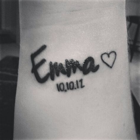 My Emma tattoo! Emma Signature Ideas, Emma Name Tattoo, Emma Tattoo, Emma Name Wallpaper, Mia Tattoo Name, Emma In Cursive, Emma Rose, Skeleton Hand Tattoo, Tattoo Font