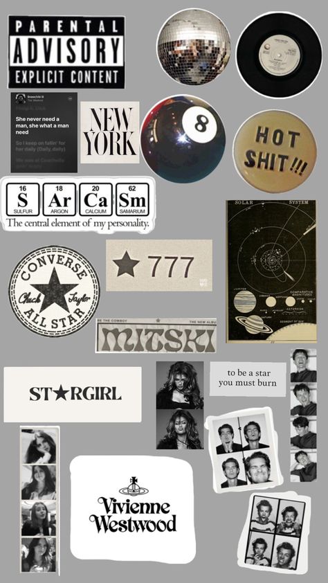 #citygirl #stargirl #lanadelray #andrewgarfield #iphonestickers #stickers Aesthetic Phone Case Stickers Ideas, Back Cover Stickers Aesthetic, Stargirl Iphone Layout, Random Posters For Room, Phone Cases Stickers Aesthetic, Print Out Stickers For Phone Case, Mobile Cover Stickers, Phonecase Sticker Printable, Stargirl Homescreen