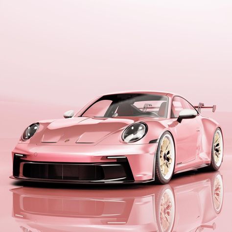 Porshe 911gtr Pink, Porshe 911gtr, Rosa Wallpaper, Pink Porsche, Porsche Gts, White Porsche, Porsche Gt3 Rs, Porsche Gt3, Street Racing Cars