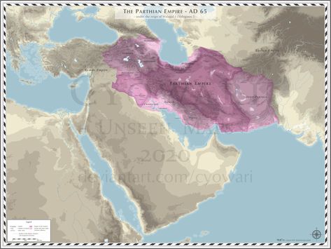 Parthian Empire Achaemenid Architecture, Parthian Empire, Hero Forge, Imaginary Maps, Middle Eastern Culture, Ancient Persia, Persian Empire, Ancient Maps, Old Maps