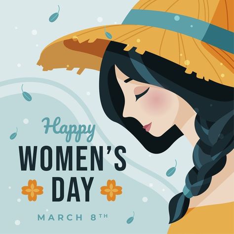 Flat design womens day celebration Free ... | Free Vector #Freepik #freevector #design #woman #celebration #event Womens Day Celebration, Earth Day Drawing, Logo Design Women, Women's Day 8 March, Womens Equality, Happy Woman Day, Women Day, Happy Women's Day, 8 March