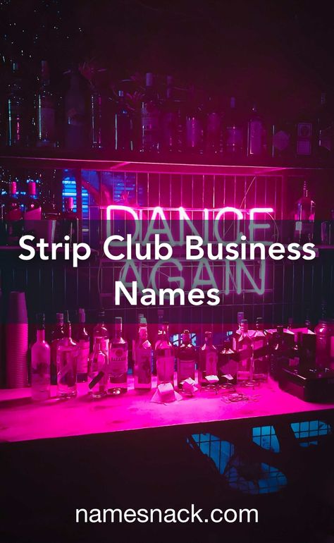 Burlesque Names Ideas, Nightclub Names Ideas, Striper Names, Night Club Names Ideas, Club Names Ideas, Bar Names Ideas, Strip Club Aesthetic, Nightclub Names, Club Name