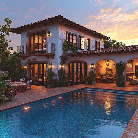 Escape to your California oasis with this Spanish Colonial Beach House in Malibu, spanning 7,500 sqft. The vibrant color grading under the golden hour illuminates textures, embodying Malibu's coastal allure. Let this AI-rendered masterpiece inspire your beachfront living dreams. Can you hear the Pacific Ocean waves or feel the SoCal sunset? Share your thoughts below! 🌅🌊 #DreamHomeInspiration #LuxuryInteriors #SpanishColonialStyle #BeachHouse #MalibuCalifornia #GoldenHour #LuxuryLiving #LuxuryDesign #LuxuryLifestyle #HomeGoals #InspiringHomes #LuxuryTravel Italian Beach House Exterior, Cali Beach House, Colonial Beach House, Malibu Houses, Beach House California, Beach House Malibu, Italian Beach House, Cali House, California Houses