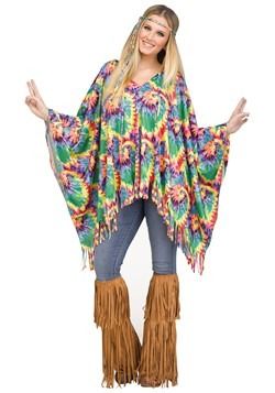 Moda Z Lat 70., Costumes Faciles, 70s Mode, 70s Costume, Look Boho Chic, Hippie Top, Tie Dye Hippie, Estilo Hippy, Kids Poncho